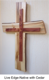 Live Edge Cross