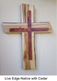 Live Edge Cross